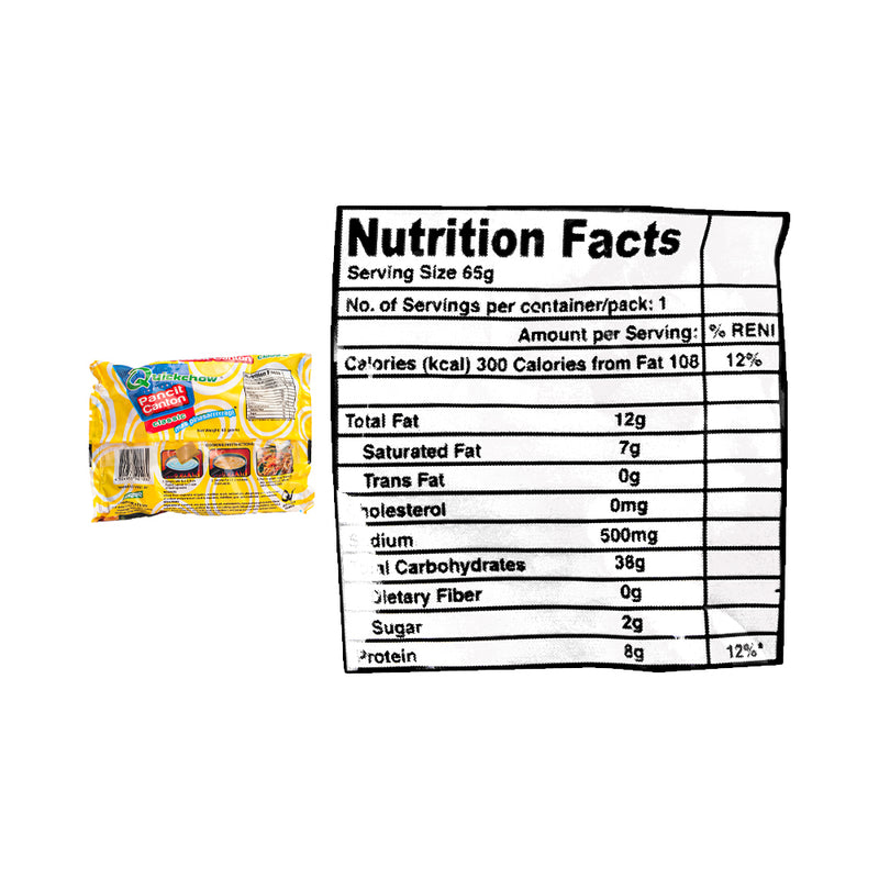 Quickchow Pancit Canton Original 65g