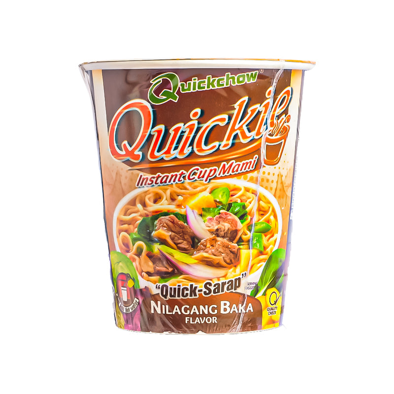 Quickchow Quickie Instant Cup Nilagang Baka 50g