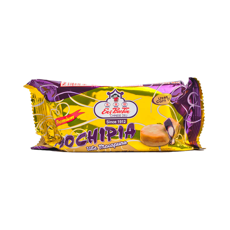 Eng Bee Tin Chinese Deli Hopia Mochipia Ube Macapuno 150g