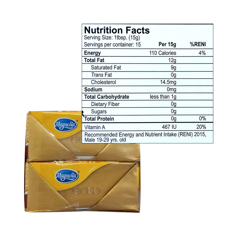 Magnolia Butter Gold Unsalted 225g x 2's