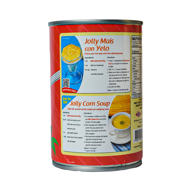 Jolly Sweet Cream Corn 425g