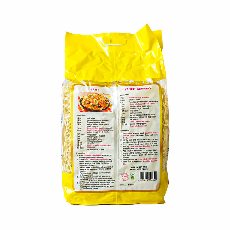 Good Life Instant Egg Noodles Pancit Canton 1kg