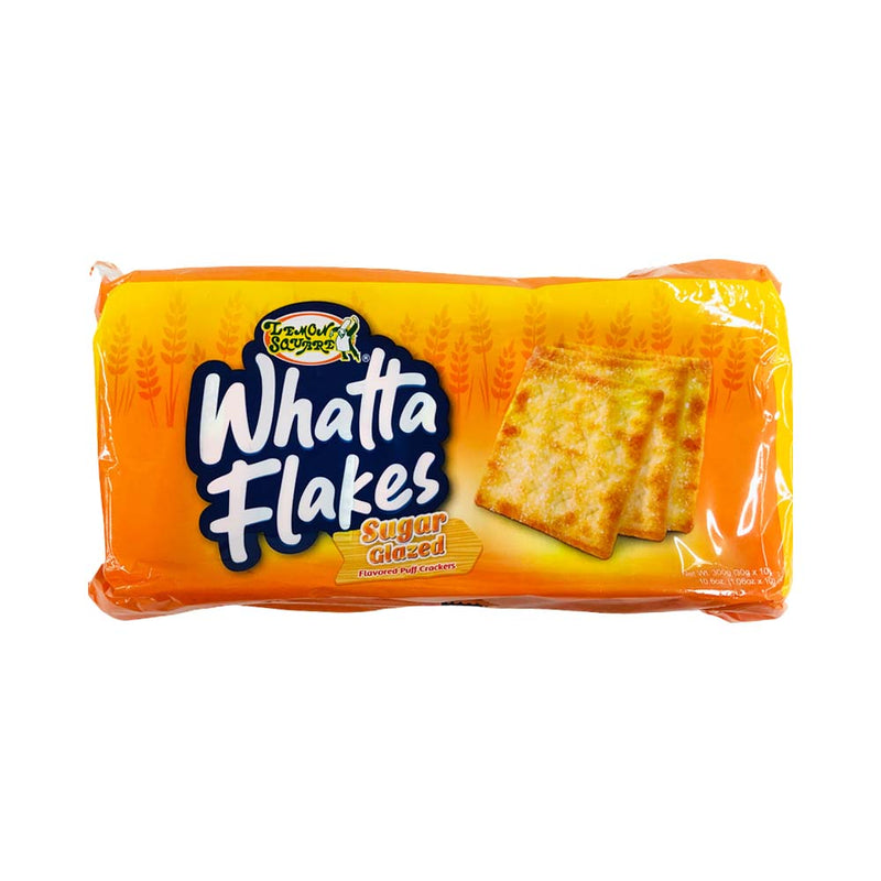 Lemon Square Whatta Flakes Sugar Glazed 30g x 10's
