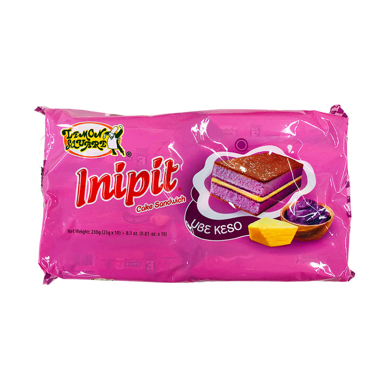 Lemon Square Inipit Cake Ube Macapuno 21g x 10’s