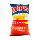 Ruffles Potato Chips Cheddar and Sour Cream 170g x 2's