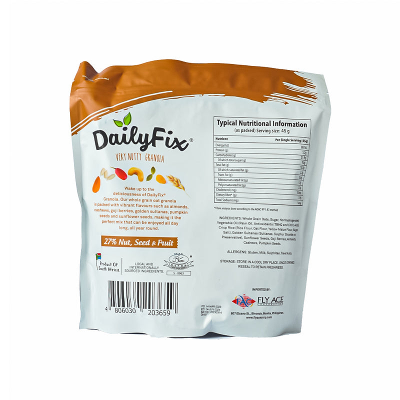 Daily Fix Very Nutty Granola 700g