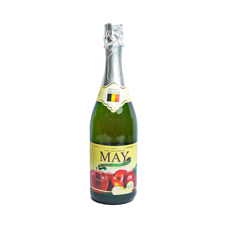May 100% Sparkling Juice Apple 750ml