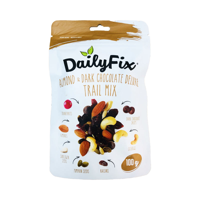 DailyFix Almond And Dark Chocolate Deluxe Trail Mix 100g