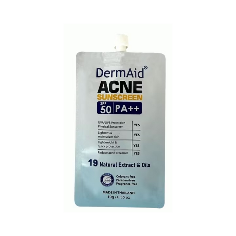 Dermaid Acne Sunscreen SPF 50 PA++ 10g