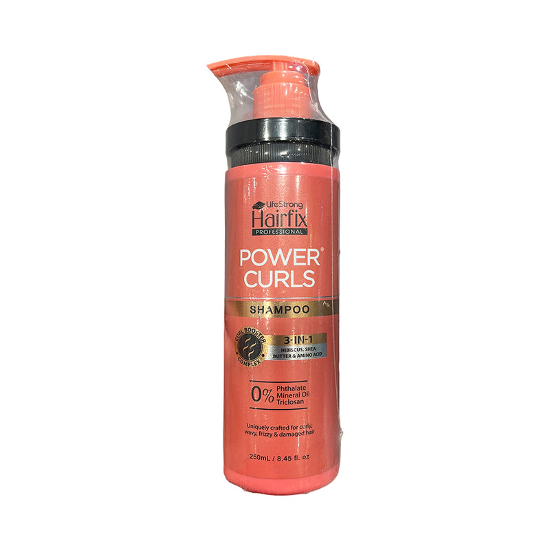 Life Strong Hair Fix Professional Power Curls Shampoo 250ml