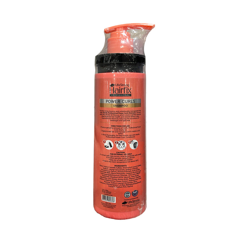 Life Strong Hair Fix Professional Power Curls Shampoo 250ml