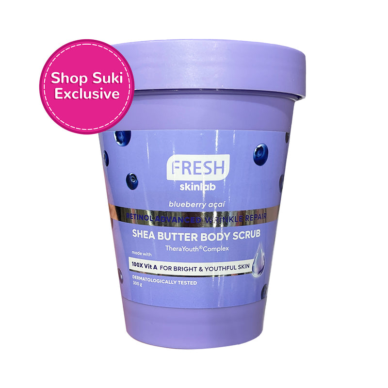 Fresh Skinlab Retinol Shea Butter Body Scrub 300g