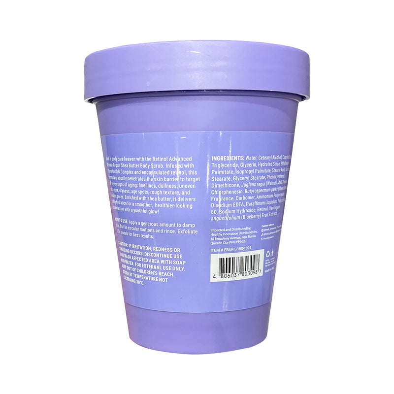 Fresh Skinlab Retinol Shea Butter Body Scrub 300g