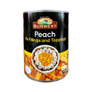 Sunbest Pie Fillings And Toppings Peach 595g