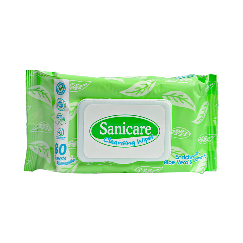 Sanicare Cleansing Wipes 80's