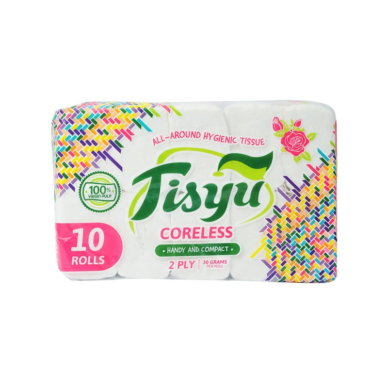 Tisyu Bathroom Tissue Coreless 10's