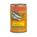 Family's Brand Sardines Spanish Style Hot EOC 155g