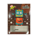 Consolidated Notebook Robots Writing 80 Leaves