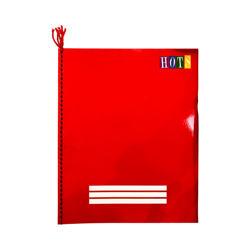 Consolidated University Hots Color Coded Yarn Notebook 80 Leaves
