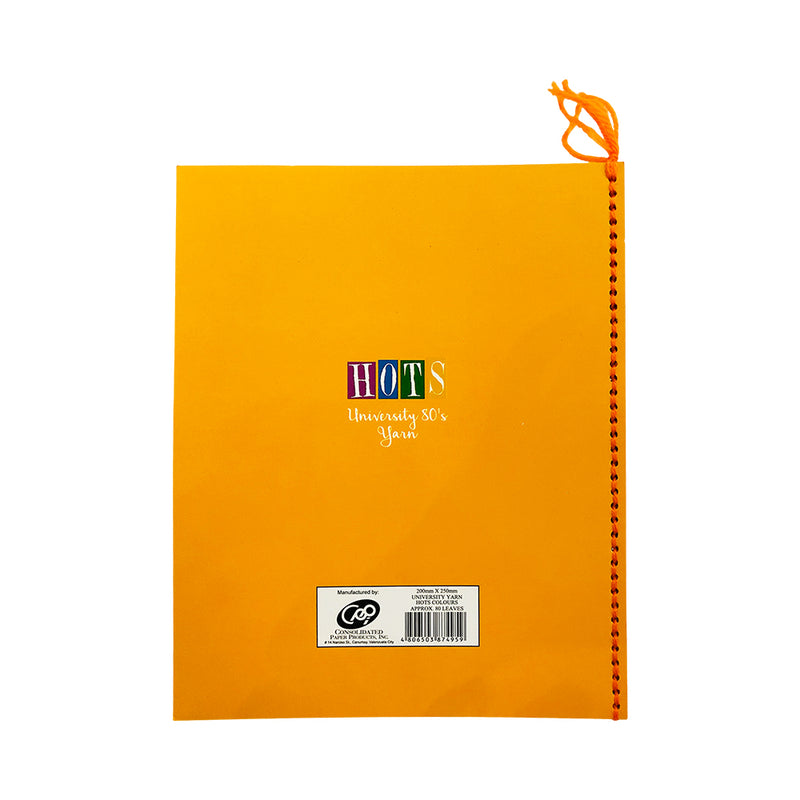 Consolidated University Hots Color Coded Yarn Notebook 80 Leaves