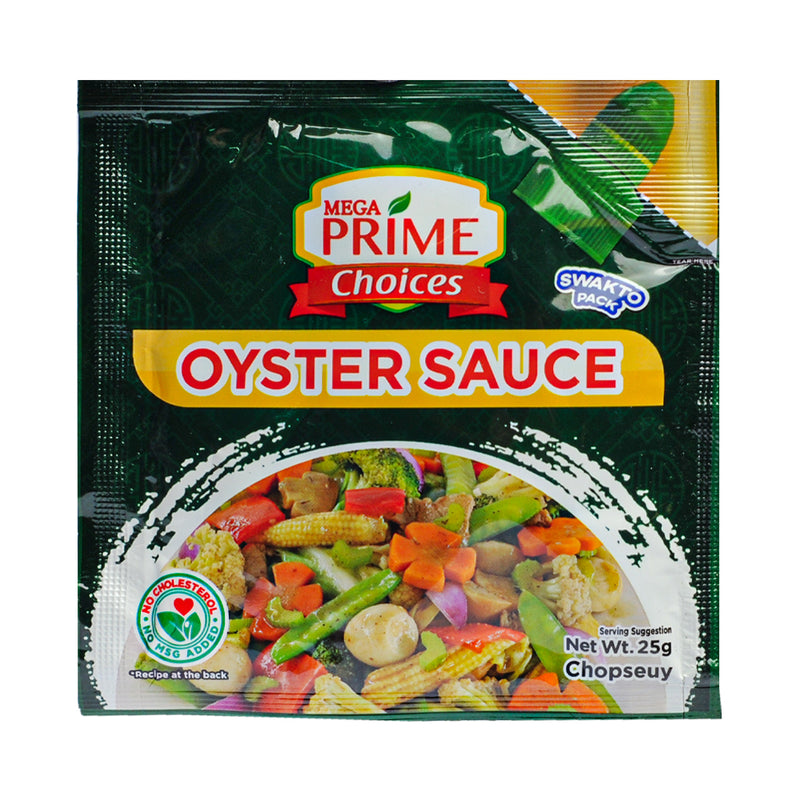 Mega Prime Choices Oyster Sauce Regular 25g