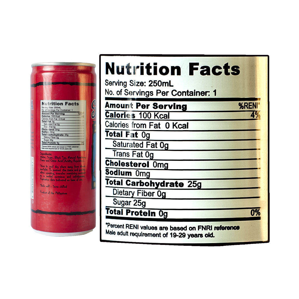 Sola Iced Tea Raspberry 250ml