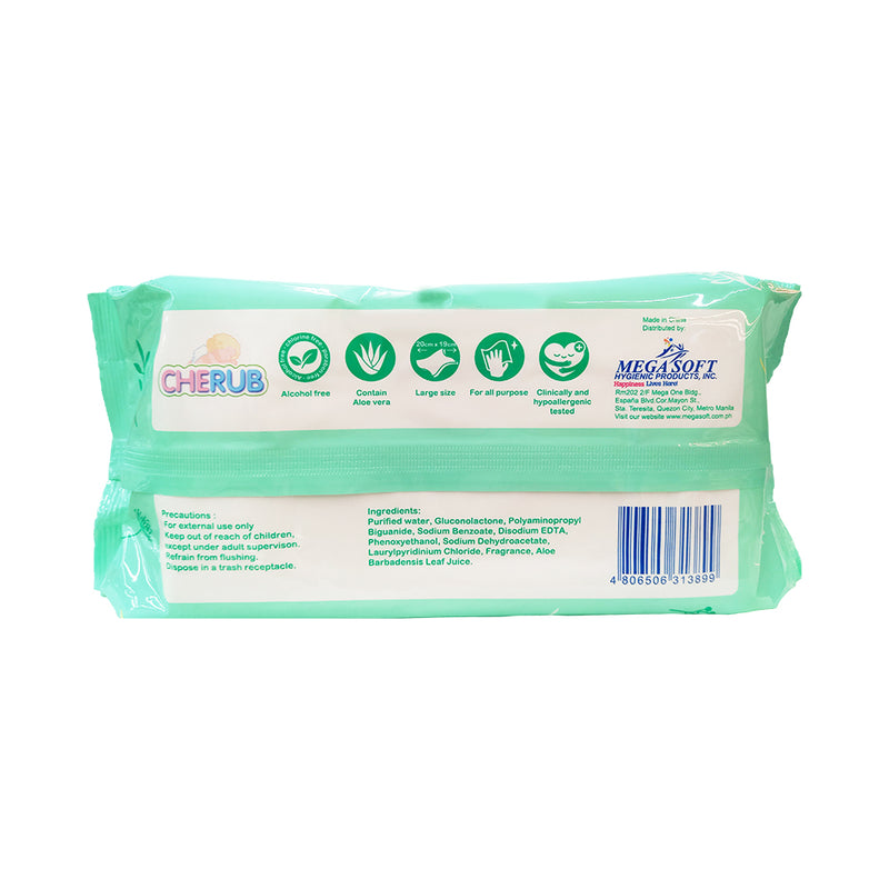 Cherub Scented Wipes 80's + 10's