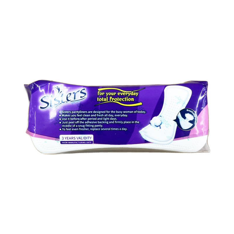 Sisters Pantyliner Mega Pack 36's + 4 Liners