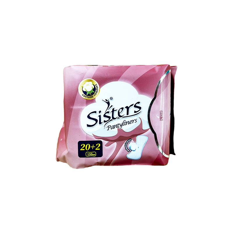 Sisters Pantyliner Individual Wrapped Breathable 20's