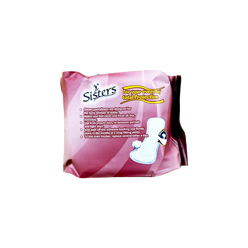 Sisters Pantyliner Individual Wrapped Breathable 20's