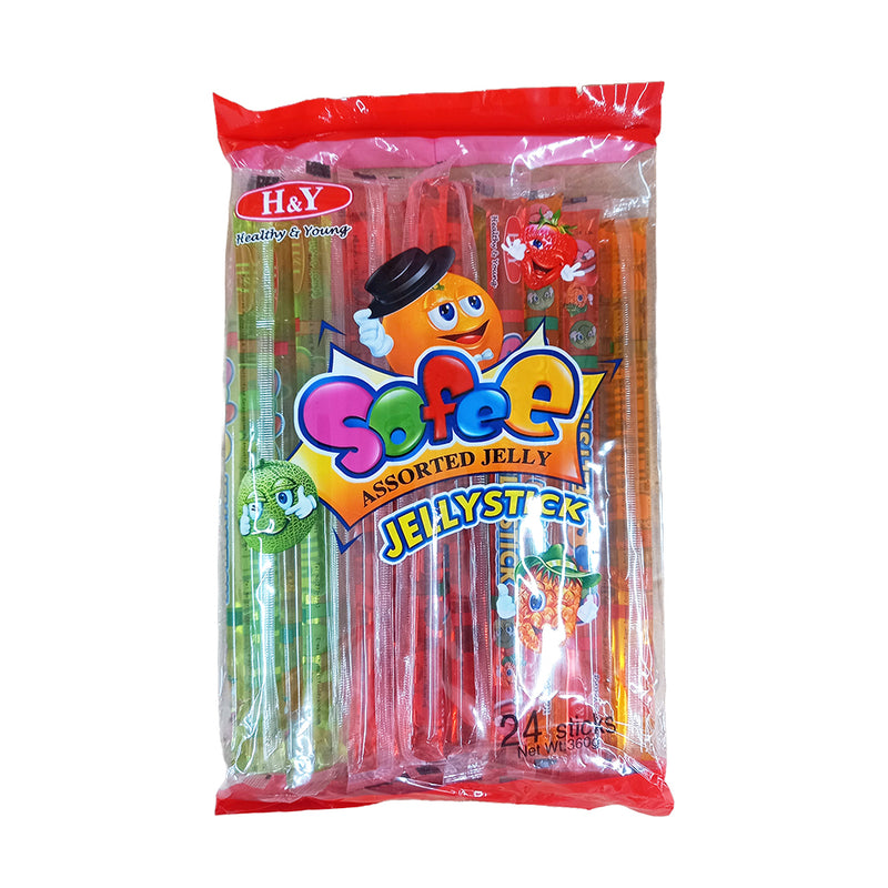 H&Y Sofee Jellystick Assorted 24's