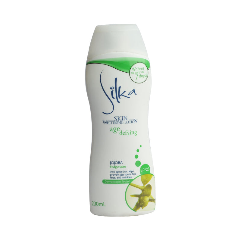 Silka Lotion Skin Whitening Age Defying Jojoba 200ml