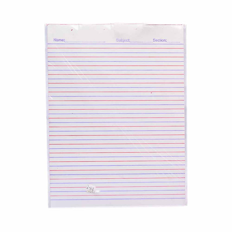 Xo Jr Writing Pad Grade 3 80lvs