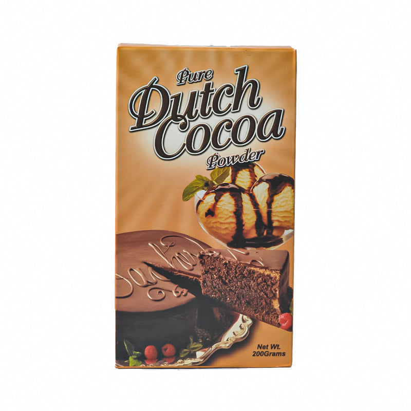 Rich Pure Dutch Cocoa Powder 200g