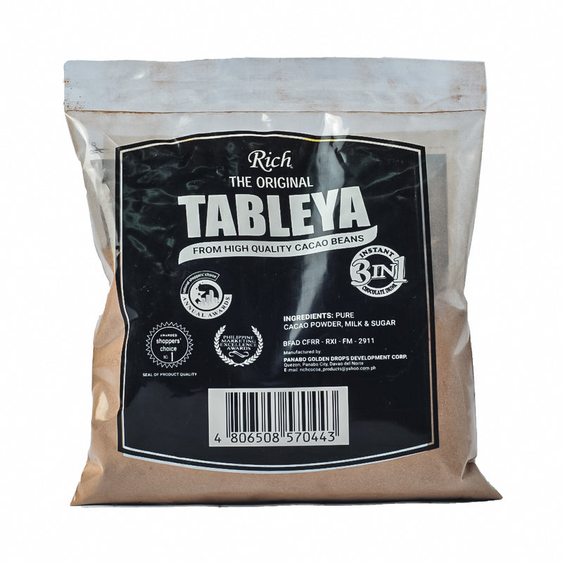 Rich Tableya Instant 3 in 1 Chocolate Drink 125g
