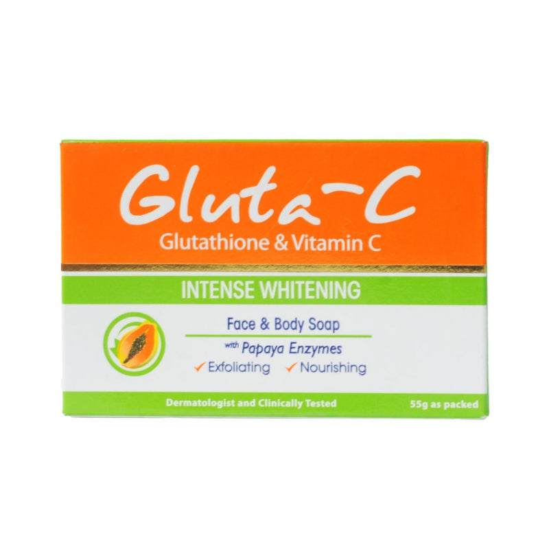 Gluta-C Intense Whitening Soap With Papaya Enzymes 55g