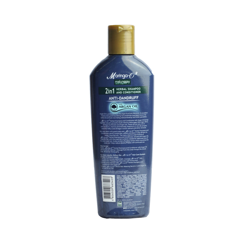 Moringa-O2 Anti-Dandruff 2-in-1 Shampoo And Conditioner 200ml