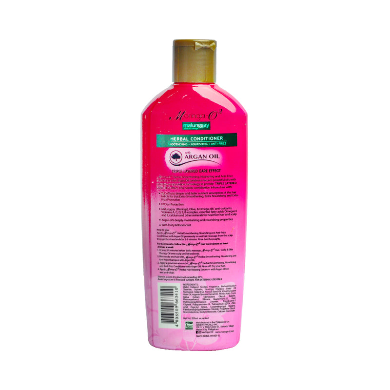 Moringa-O2 Anti-Frizz Conditioner With Argan Oil 200ml