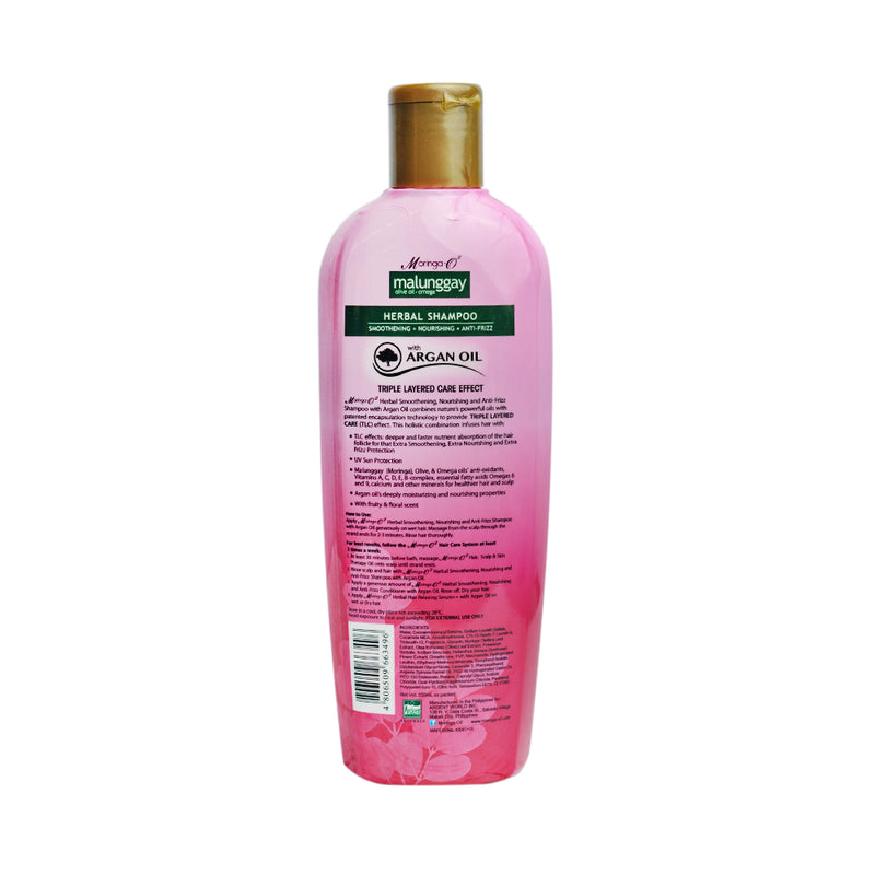 Moringa-O2 Anti-Frizz Shampoo With Argan Oil 350ml