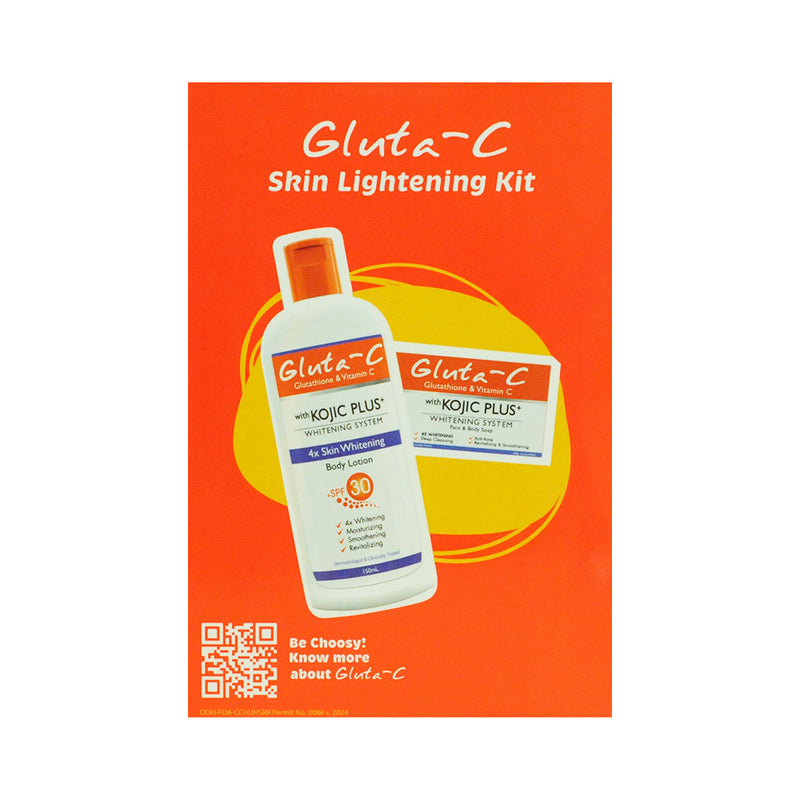 Gluta-C With Kojic Plus Whitening Body Lotion 150ml + Free Gluta-C Kojic Plus Soap 60g