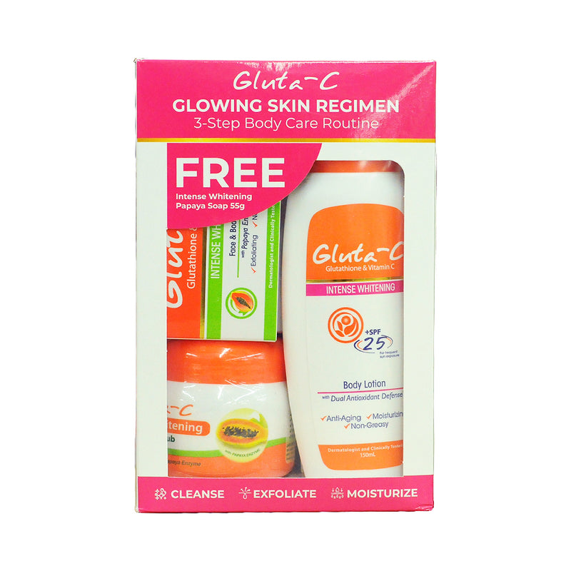 Gluta-C Glowing Skin Regimen Promo Pack