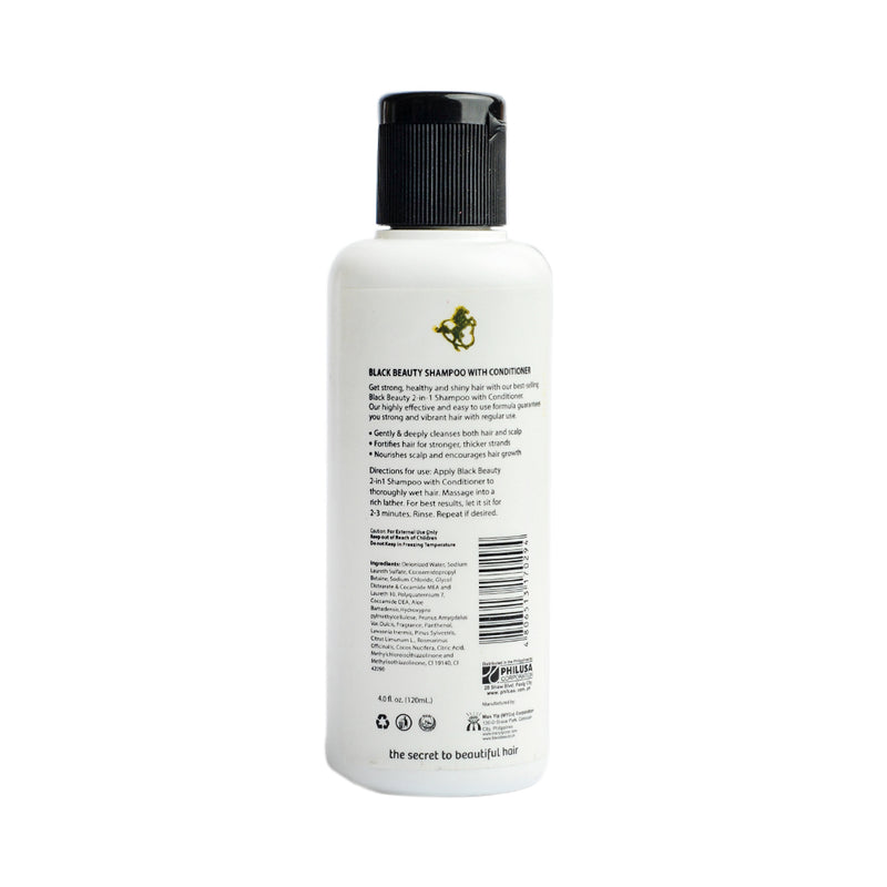 Black Beauty Shampoo With Conditioner 120ml