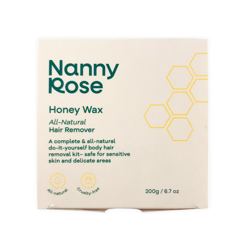 Nanny Rose Honey Wax All-Natural Hair Remover 200g