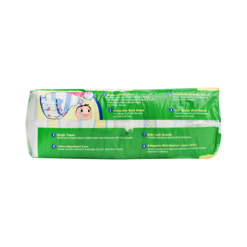 Sweet Baby Plus Disposable Diapers Big Pack Medium 32's + 2's