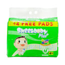 Sweet Baby Plus Disposable Diapers Jumbo Pack Medium 48's + 4