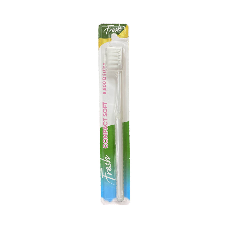 Fresh Compact Soft Bristles Toothbrush 1's