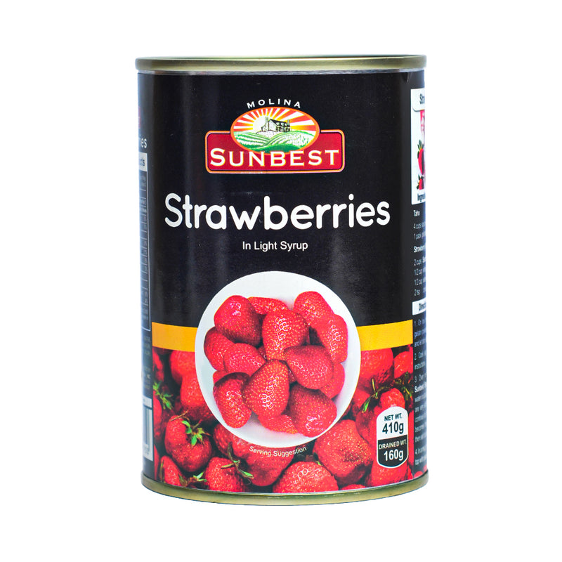 Sunbest Strawberries 410g