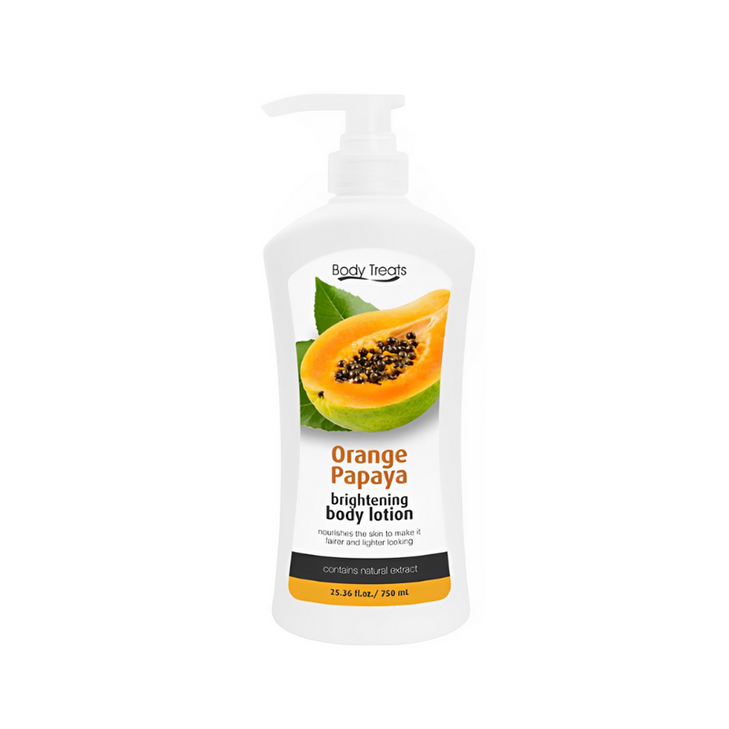 Body Treats Orange Papaya Brightening Body Lotion 750ml