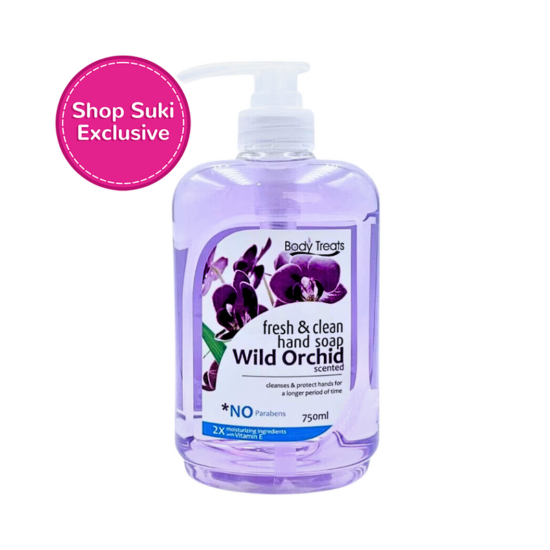 Body Treats Wild Orchid Hand Soap 750ml