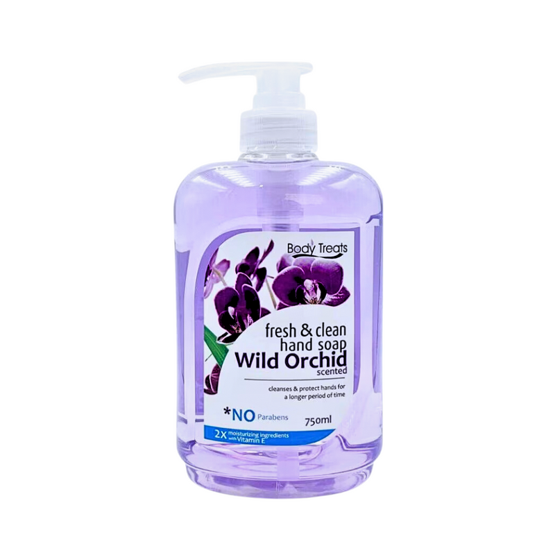 Body Treats Wild Orchid Hand Soap 750ml